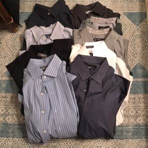 Bundle of men’s dress shirts